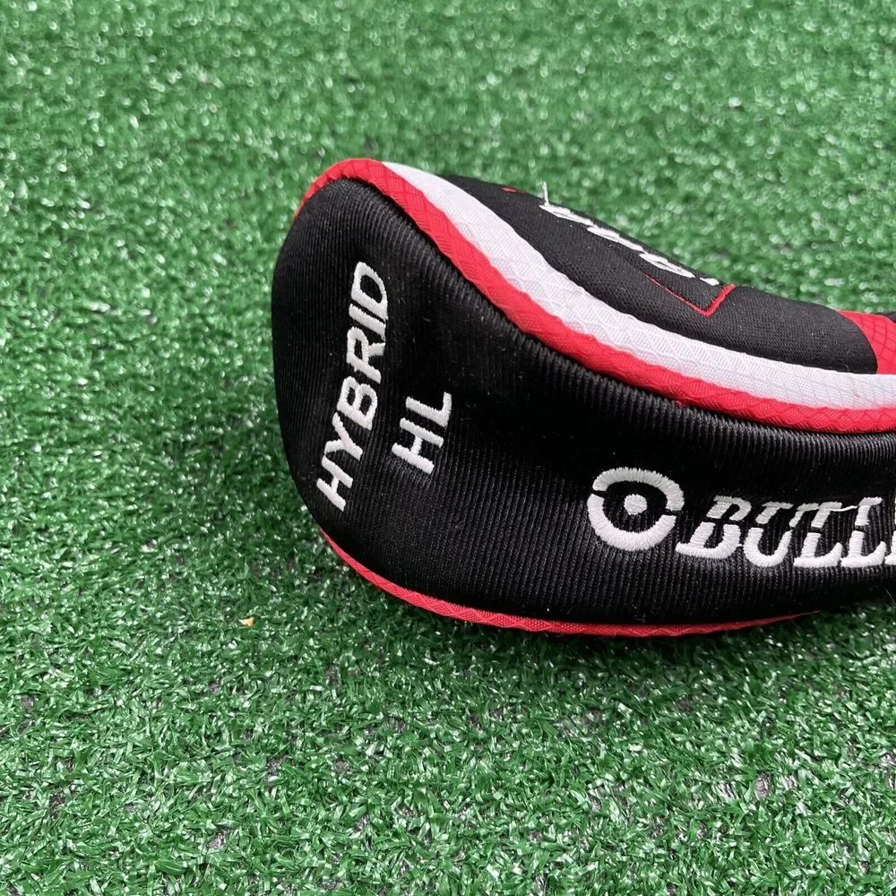 Bullet Fairway Hybrid HL .444‎ Golf Headcover Black Red White